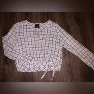 Plaid Blouse